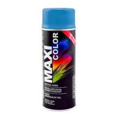 Эмаль аэрозольная универсальная декоративная Maxi Color RAL 5012 Голубой 400мл (MX5012)