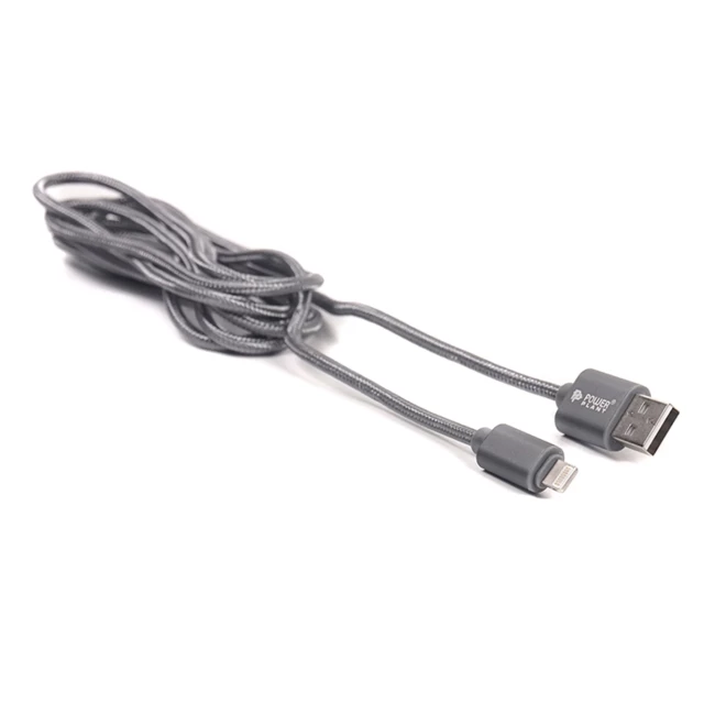 Кабель PowerPlant QC USB 2.0 AM – Lightning 2м (CA910526) Кабель PowerPlant QC USB 2.0 AM – Lightning 2м (CA910526)