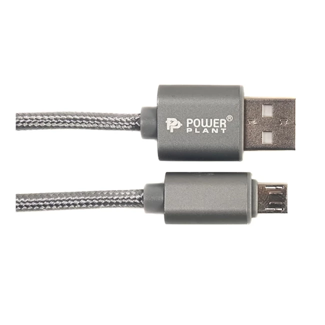 Кабель PowerPlant QC USB 2.0 AM – Micro 2м (CA910519)