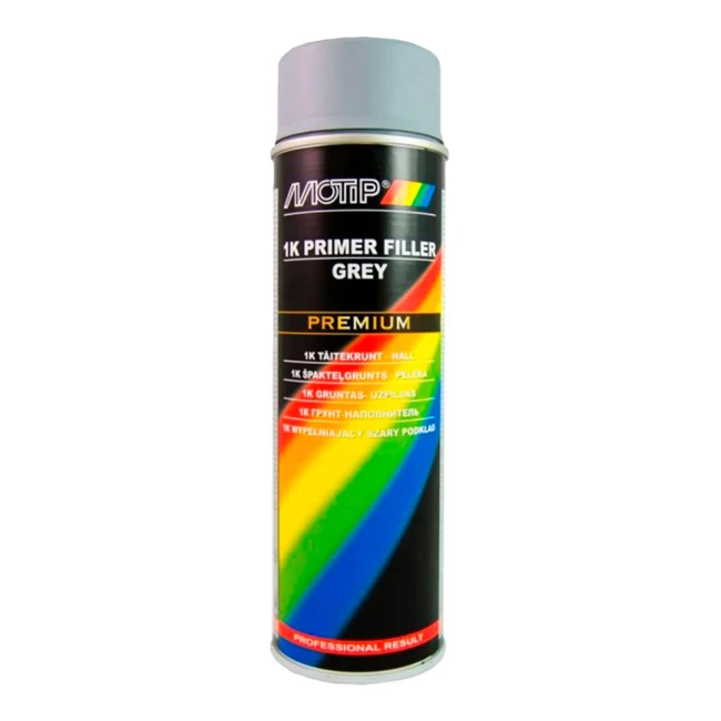 Грунт аэрозольный Motip 1K Primer Filler 500 мл Серый (000000246) Грунт аэрозольный Motip 1K Primer Filler 500 мл Серый (000000246)