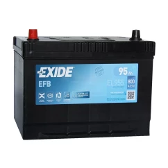Автомобильный аккумулятор EXIDE Start-Stop EFB 6СТ-95Ah Аз ASIA 800A (EN) EL955 ( 91735)