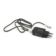 Зарядний пристрій PowerPlant W-280 USB 5V 2A Lightning LED (SC230020)