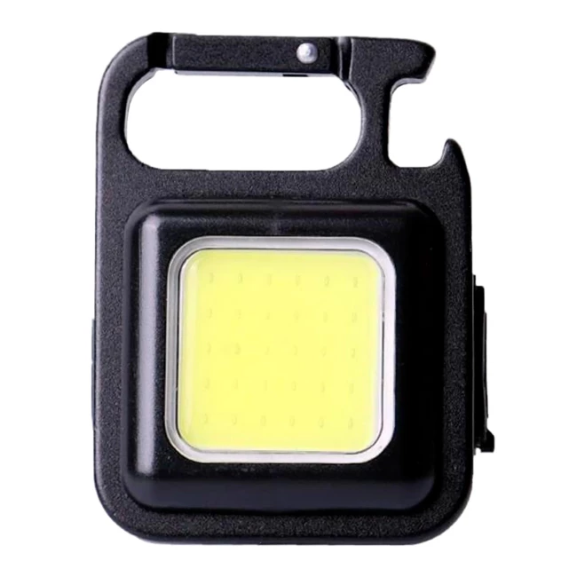 Фонарик HiSmart 6W 30 COB 500lm 500mAh с карабином и открывалкой (AA620166) Фонарик HiSmart 6W 30 COB 500lm 500mAh с карабином и открывалкой (AA620166)