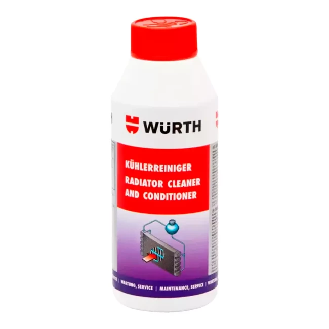 Очищувач системи охолодження двигуна Wurth 250 мл (5861510250)