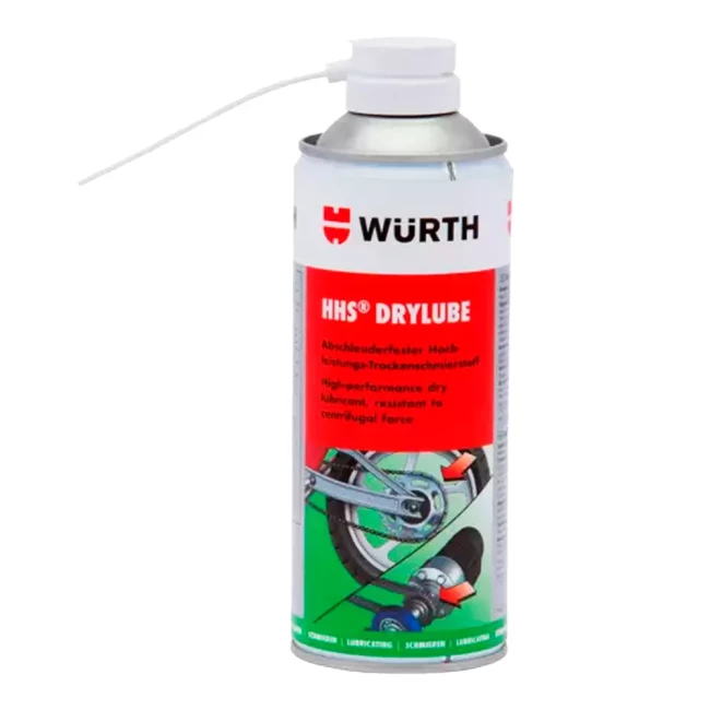 Смазка консистентная Wurth HHS Drylube цепная 400мл (08931066)