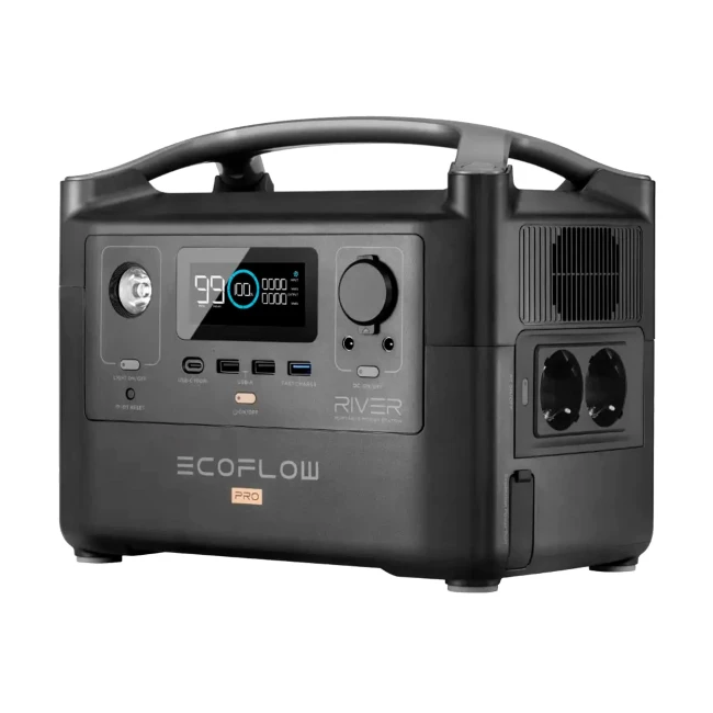 Зарядная станция EcoFlow RIVER Pro 720Wh 200000mAh 600W (EFRIVER600PRO) (PB930418)