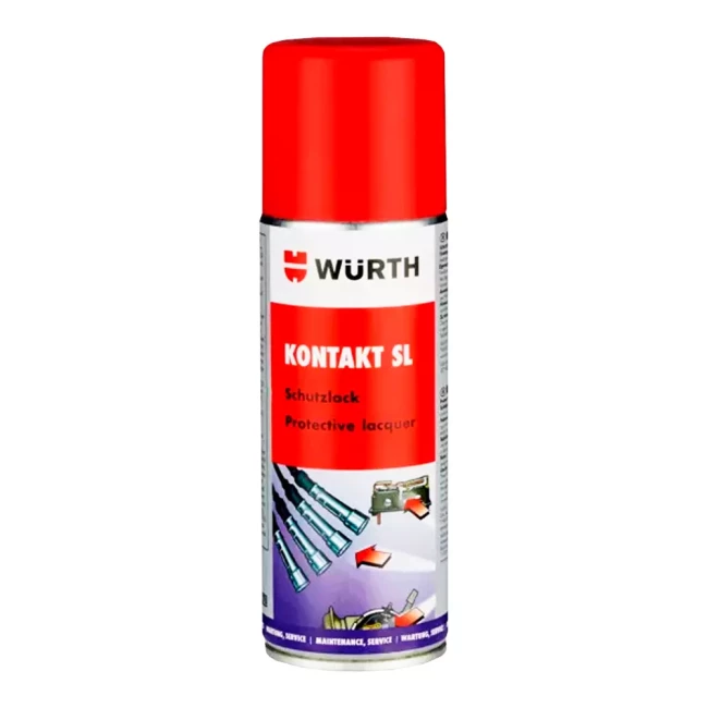 Защитный лак Wurth SL 200 мл (089370)