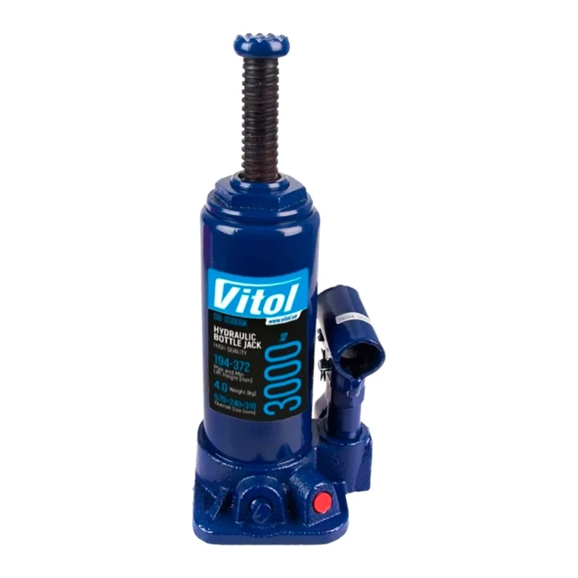 Домкрат гідравлічний VITOL 3т (T83006B/DP-25025B)