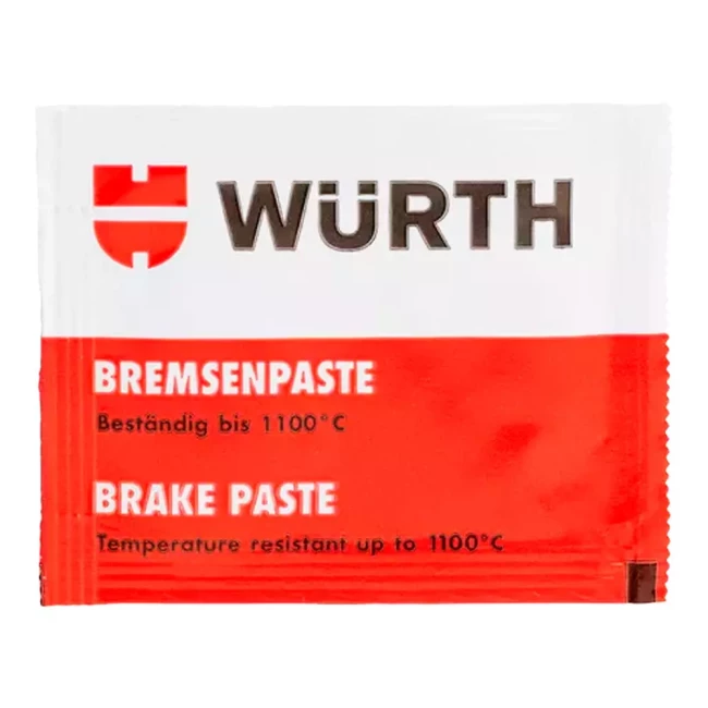 Паста защитная для тормозной системы Wurth пакет 5,5г (08931105)