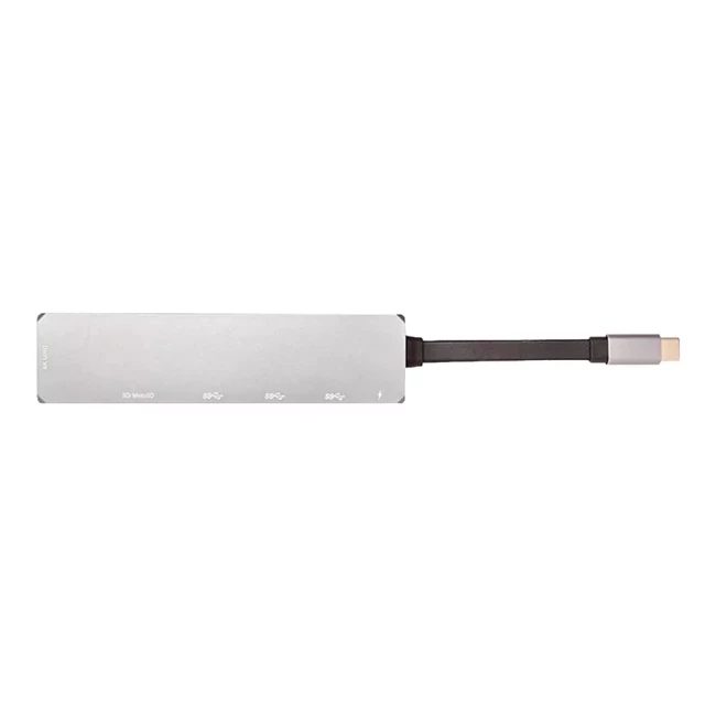 Переходник PowerPlant USB 3.1 Type-C - USB Hub HDMI Card Reader (SD, micro SD) (CA912094)
