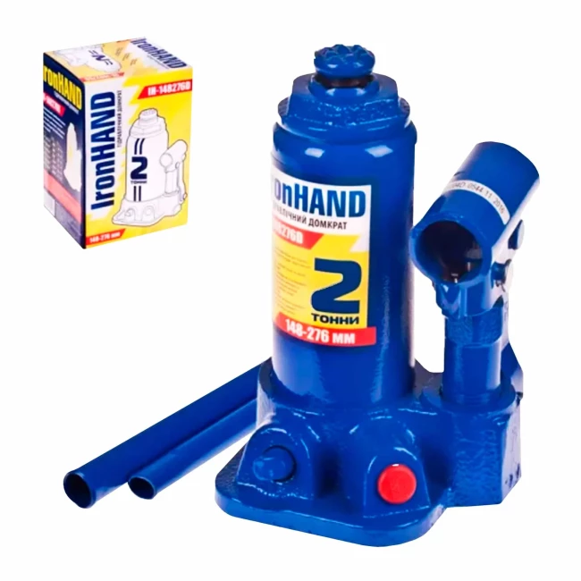 Домкрат гідравлічний Iron Hand 2т (IH-148276D)
