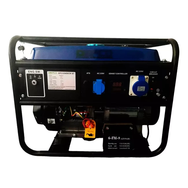 Генератор бензиновый DEPCO GS-6500CLE 6 Квт