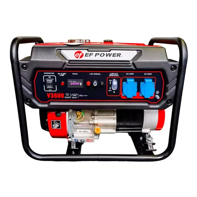 Генератор бензиновый EF POWER V3600 3.0 Квт