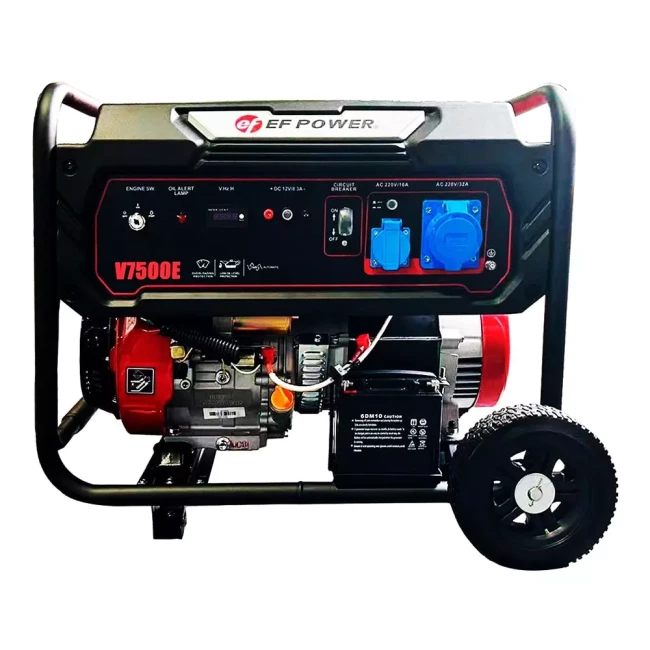 Генератор бензиновый EF POWER V7500Е 6.5 Квт