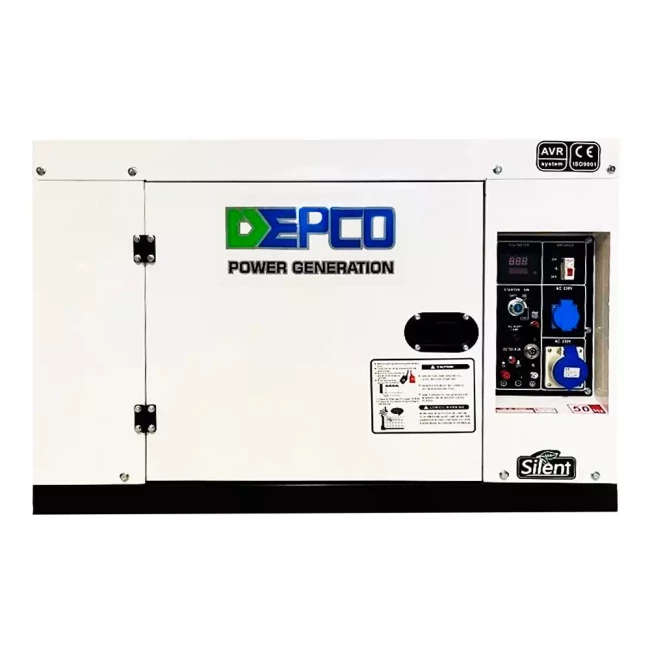 Генератор дизельний DEPCO DG12000SE-SILENT 9.5 КВт