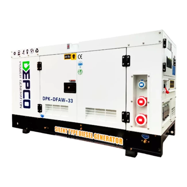 Генератор дизельний DEPCO DPK-DFAW-33 26 кВт