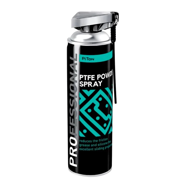 Смазка тефлоновая сухая PITON PTFE powder spray PRO 500 мл (401987) (000022982)