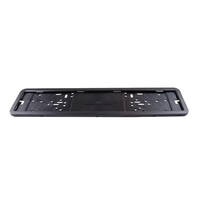 Рамка під номерний знак зі сталі AMiO Black Matt LPF003 (02067/020678)