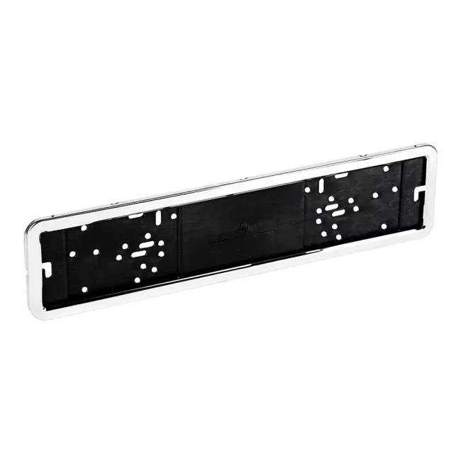 Рамка под номерной знак из нержавеющей стали AMiO INOX LPF001 (01300/013007)