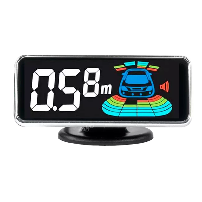 Система парковки AMiO LED-GRAF 3D 4 датчика черный GOLD 18мм (03186/031865)