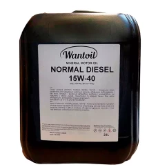 Моторное масло Wantoil NORMAL DIESEL CF-4/SG 15W-40 20л
