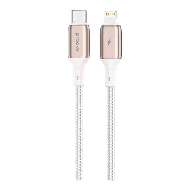 Кабель Proove Dense Metal Type-C to Lightning 27W 1м White (400446) (504990003)