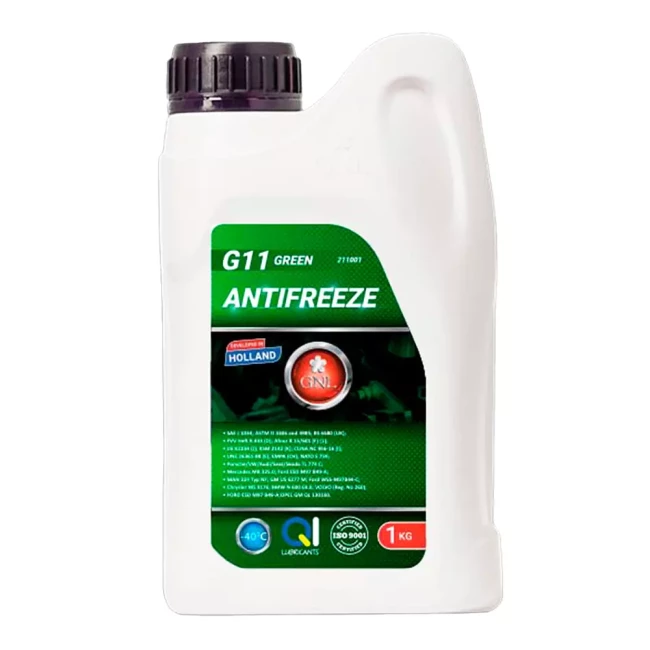 Антифриз GNL G11 -40°C зелений 1л (861281)