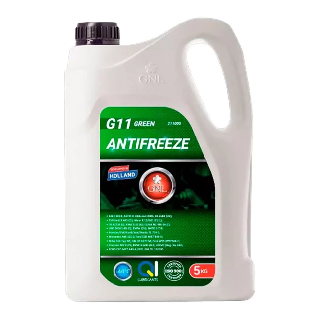 Антифриз GNL G11 -40°C зеленый 5л (861298) Антифриз GNL G11 -40°C зеленый 5л (861298)