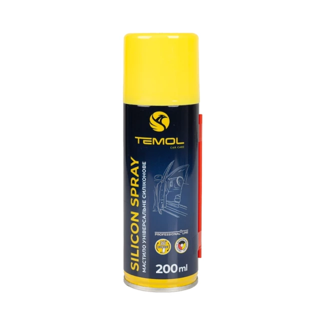 Силіконове мастило TEMOL Silicon Spray 200мл