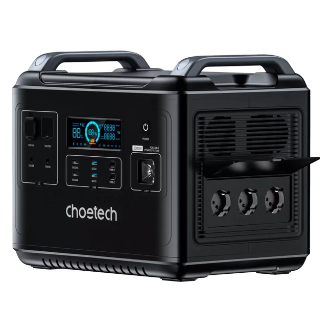 Зарядная станция Choetech 2000W (BS006)