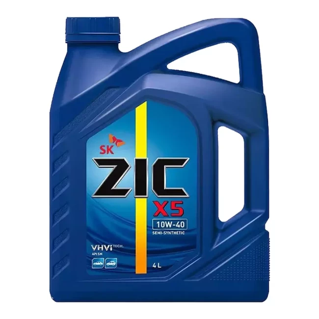 Моторное масло ZIC X5 LPG 10W-40 4л (162666)
