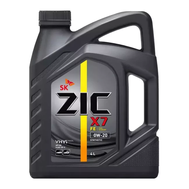 Моторное масло ZIC X7 FE 0W-20 4л (162617)