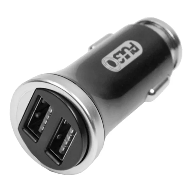 Автомобільний зарядний пристрій PULSO 2USB (12/24V - 5V 2,4A) (C-2411BK) Автомобільний зарядний пристрій PULSO 2USB (12/24V - 5V 2,4A) (C-2411BK)