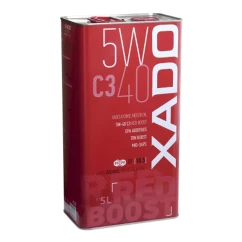 Моторное масло XADO Atomic Oil 5W-40 C3 Red Boost 5л