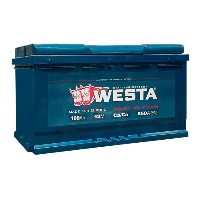 Автомобильный аккумулятор WESTA 6CT-100Ah АзЕ (WPR1000L5)