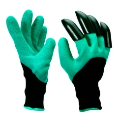 Садовые перчатки Mindo с пластиковыми наконечниками