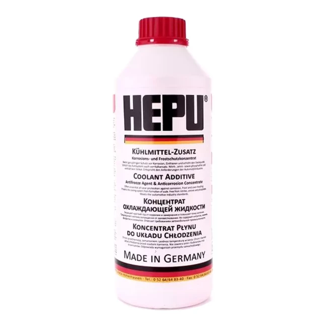 Антифриз Hepu Antifreeze Ready Mix Red -37 °C 1.5л (P900RM12)
