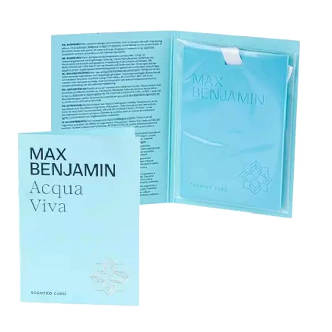 Ароматизатор воздуха Max Benjamin аква вива (карта) (717738) Ароматизатор воздуха Max Benjamin аква вива (карта) (717738)