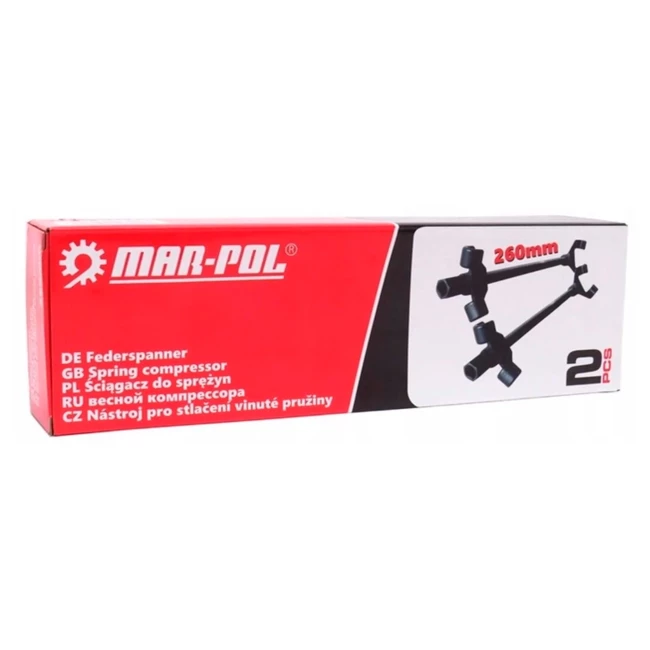Стяжки пружин Mar-Pol 260 мм 2 шт (103007) (M80450)
