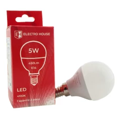 Светодиодная лампа Electro House E14 P45 5W (EH-LMP-1261)