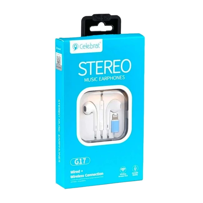 Навушники Celebrat G17 Lightning White (1006635)