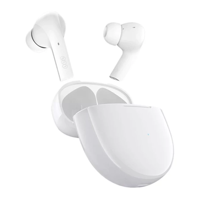 Навушники QCY T18 (BH21QT18B) White (960800)