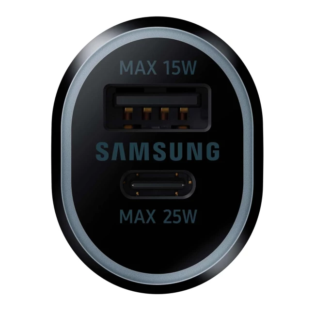 Автомобильное зарядное устройство Samsung 40W Car Charger U+C Black (EP-L4020NBEGRU)