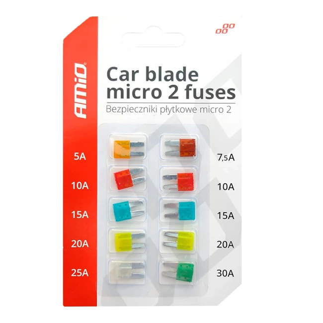 Предохранители AMiO MICRO 2 10шт. (023310/02331)