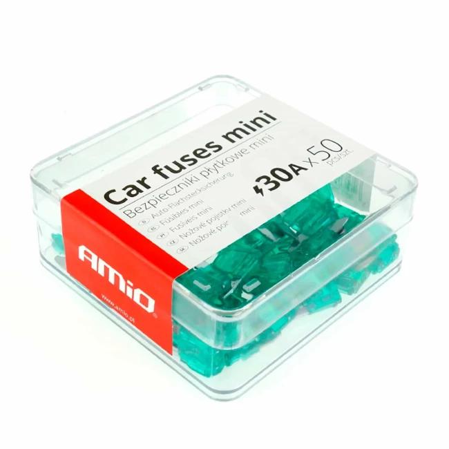 Запобіжники AMiO MINI 50шт. 30А (022238/02223)