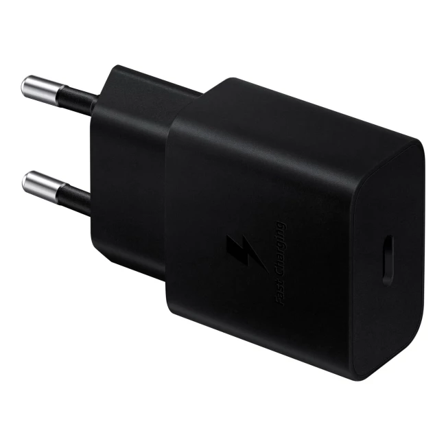 Сетевое зарядное устройство Samsung 15W PD Black (EP-T1510NBEGRU)