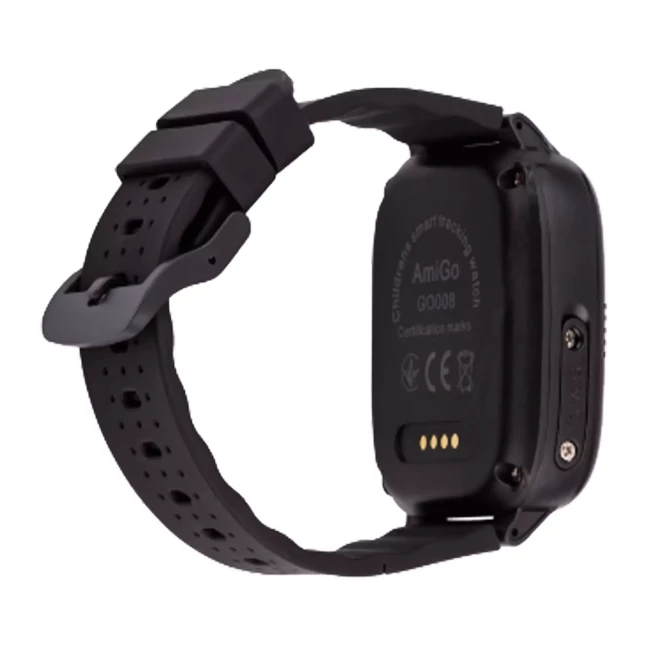 Смарт-часы для детей AmiGo GO008 MILKY GPS WIFI Black (873291)