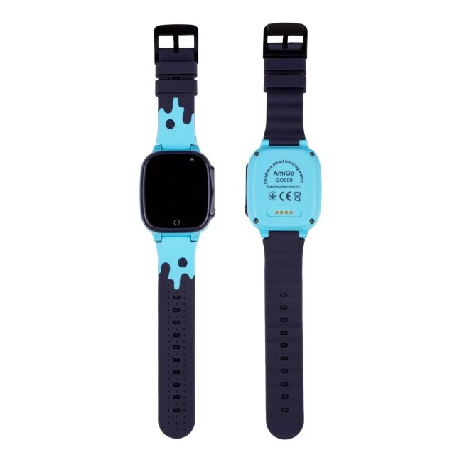 Смарт-часы для детей AmiGo GO008 MILKY GPS WIFI Blue (873292)