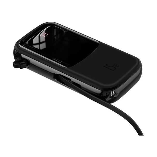 Внешний аккумулятор Baseus Qpow 20000mAh 15W +Type-C черный (PPQD-G01)