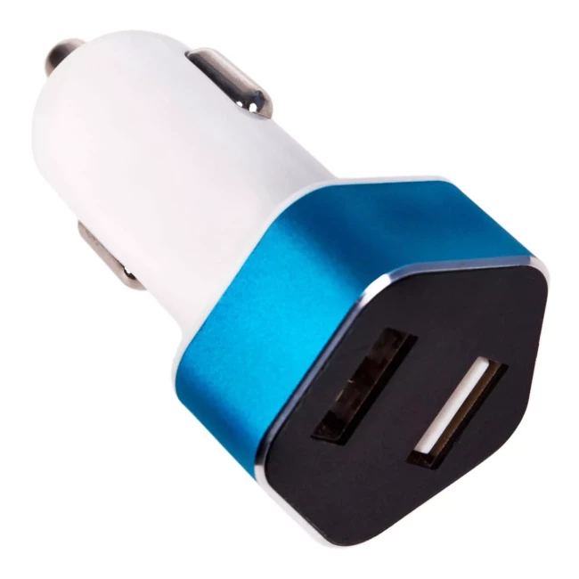 Автомобильное зарядное устройство VOIN C-2406 2USB (12/24V - 5V 2,4A) + вольтметр (C-2406 (180))